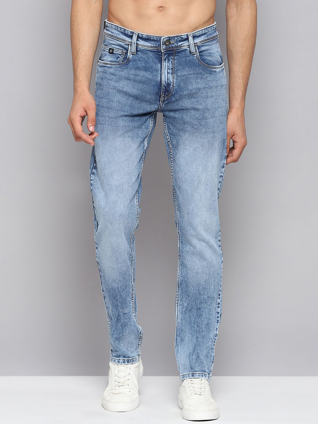 Cloak & Decker by Monte Carlo Men Heavy Fade Mid-Rise Jeans
