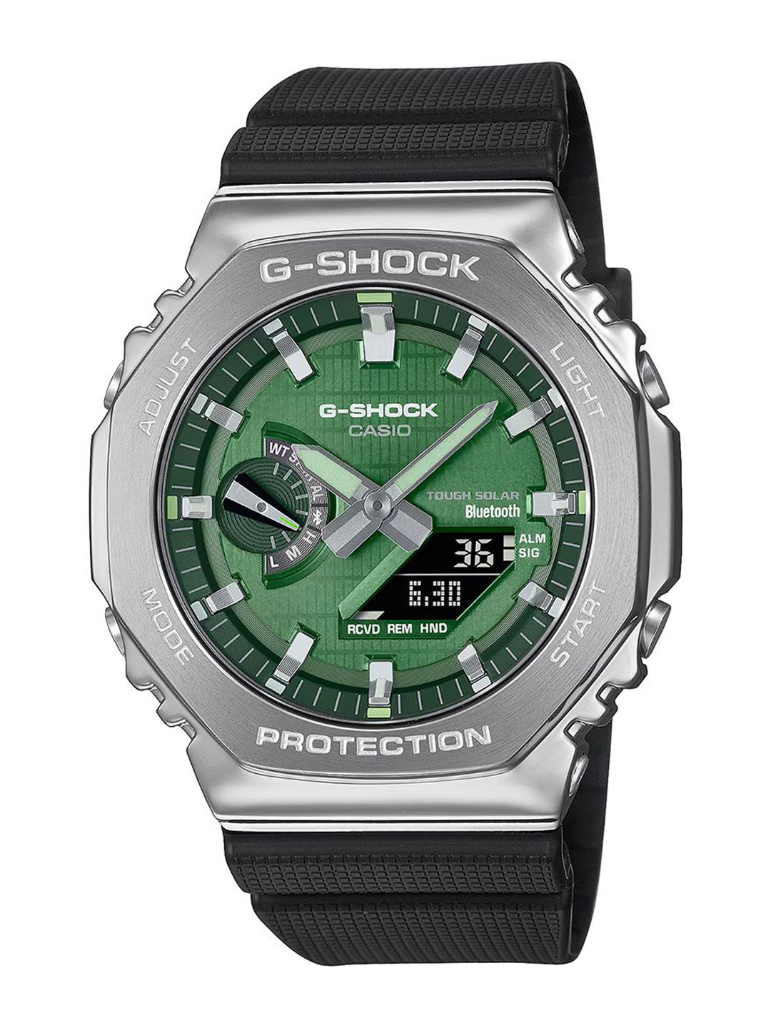 CASIO G-Shock GBM-2100A-1A3DR Green Analog-Digital dial Bio-Based Resin G1583