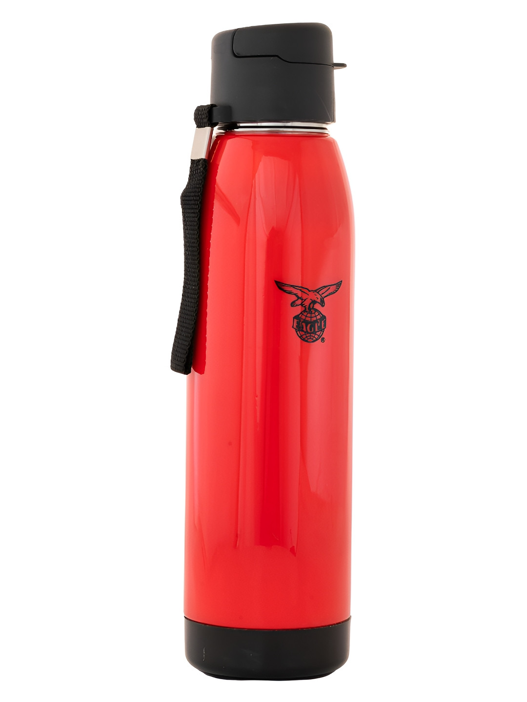 Eagle Zippy Red Brand Logo Plastic Spill Proof Water Bottle - 600ml
