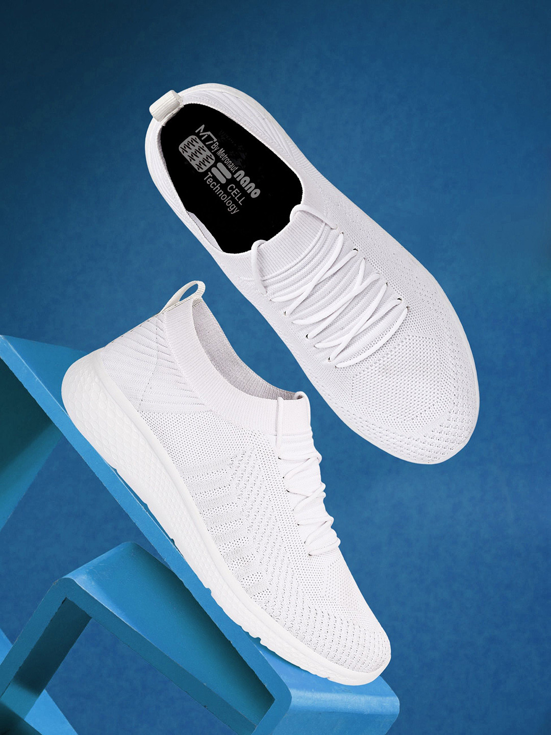 M7 by Metronaut Men Woven Design Sneakers