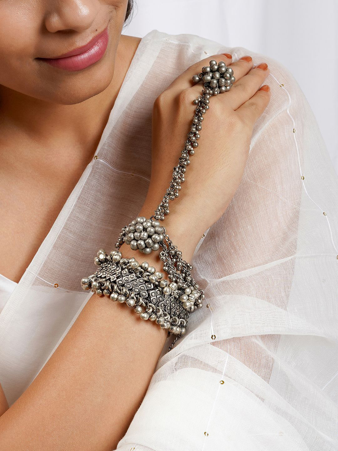 TEEJH  Set Of 2 Lehrani Stacked Cuff Bracelets