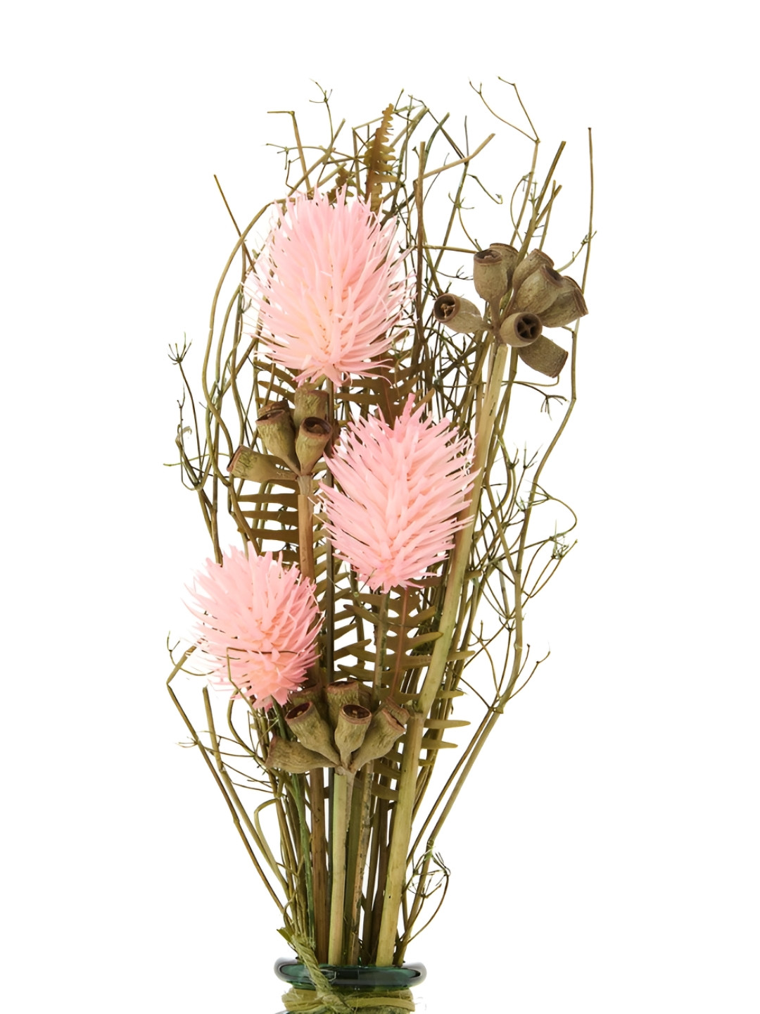 Fabindia Pink & Brown Multi Dried Flowers Sughandh Diffuser