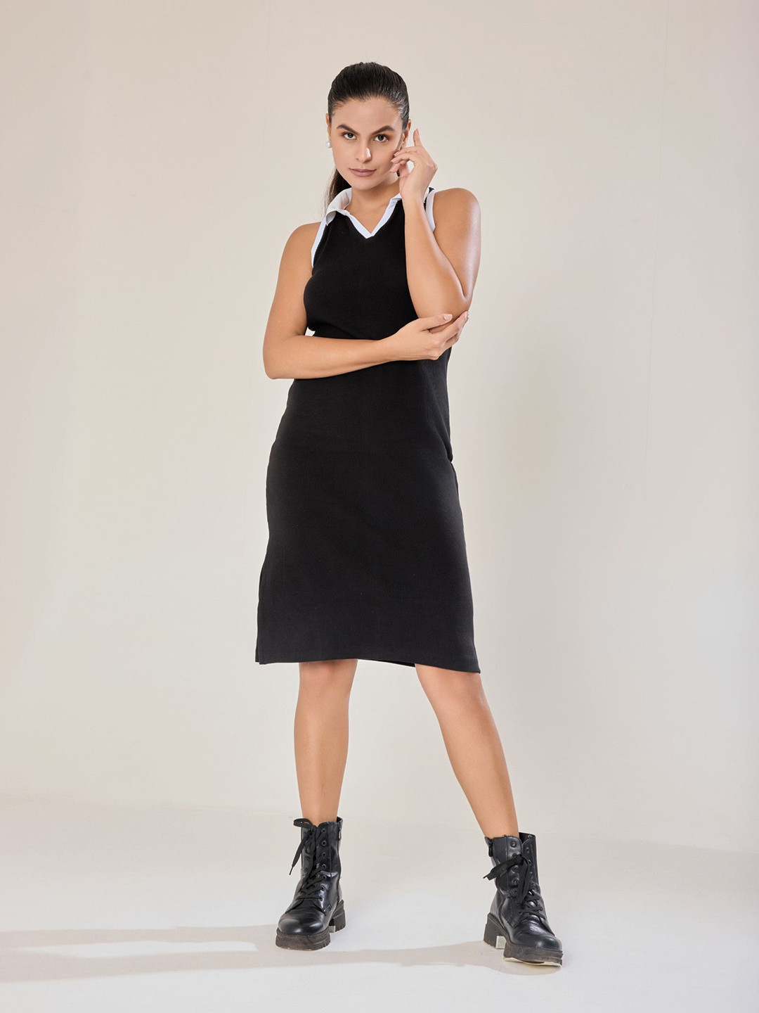 Urban Sundari Women  A-Line Midi Dress