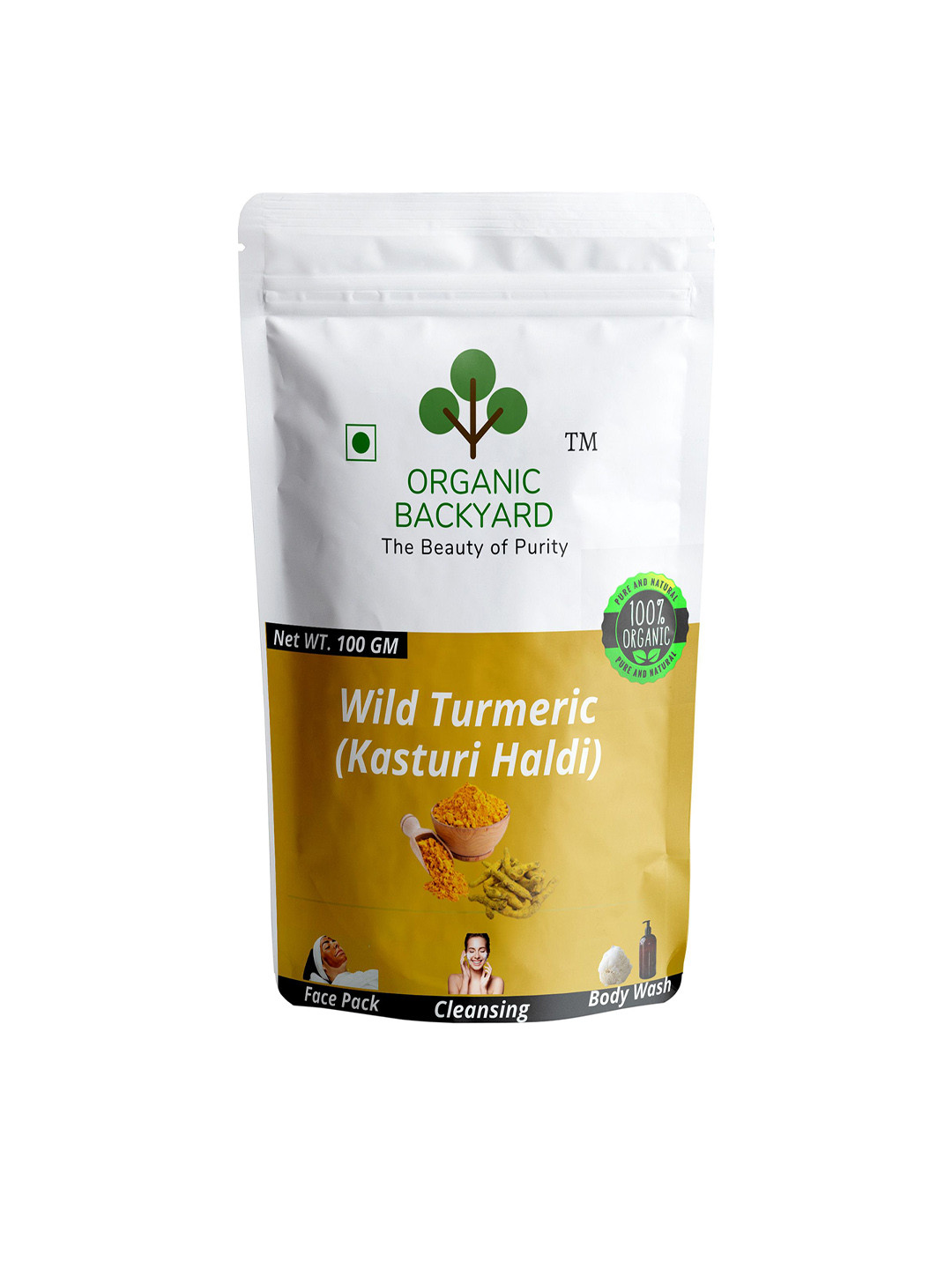 Organic Backyard 100% Natural Wild Turmeric Powder