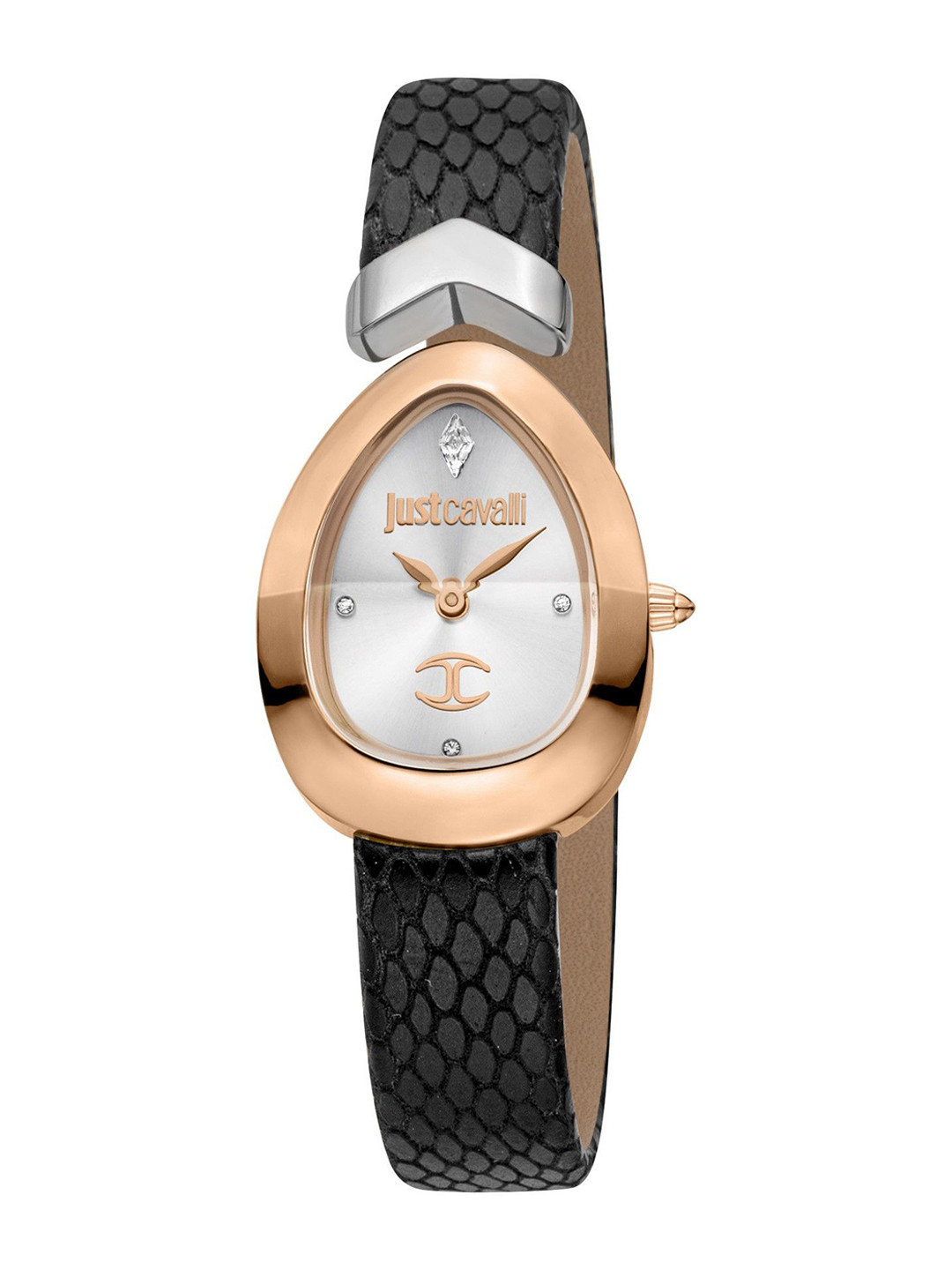 Just Cavalli Unisex diversa snake Leather Bracelet Style Straps Watch JC1L321L0065
