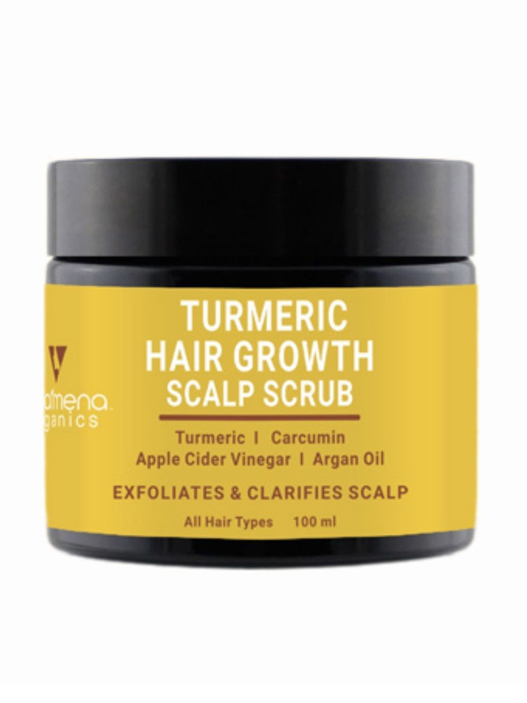 Volamena Turmeric Hair Growth Scalp Scrub For Exfoliate & Clarifies Scalp 100 ml