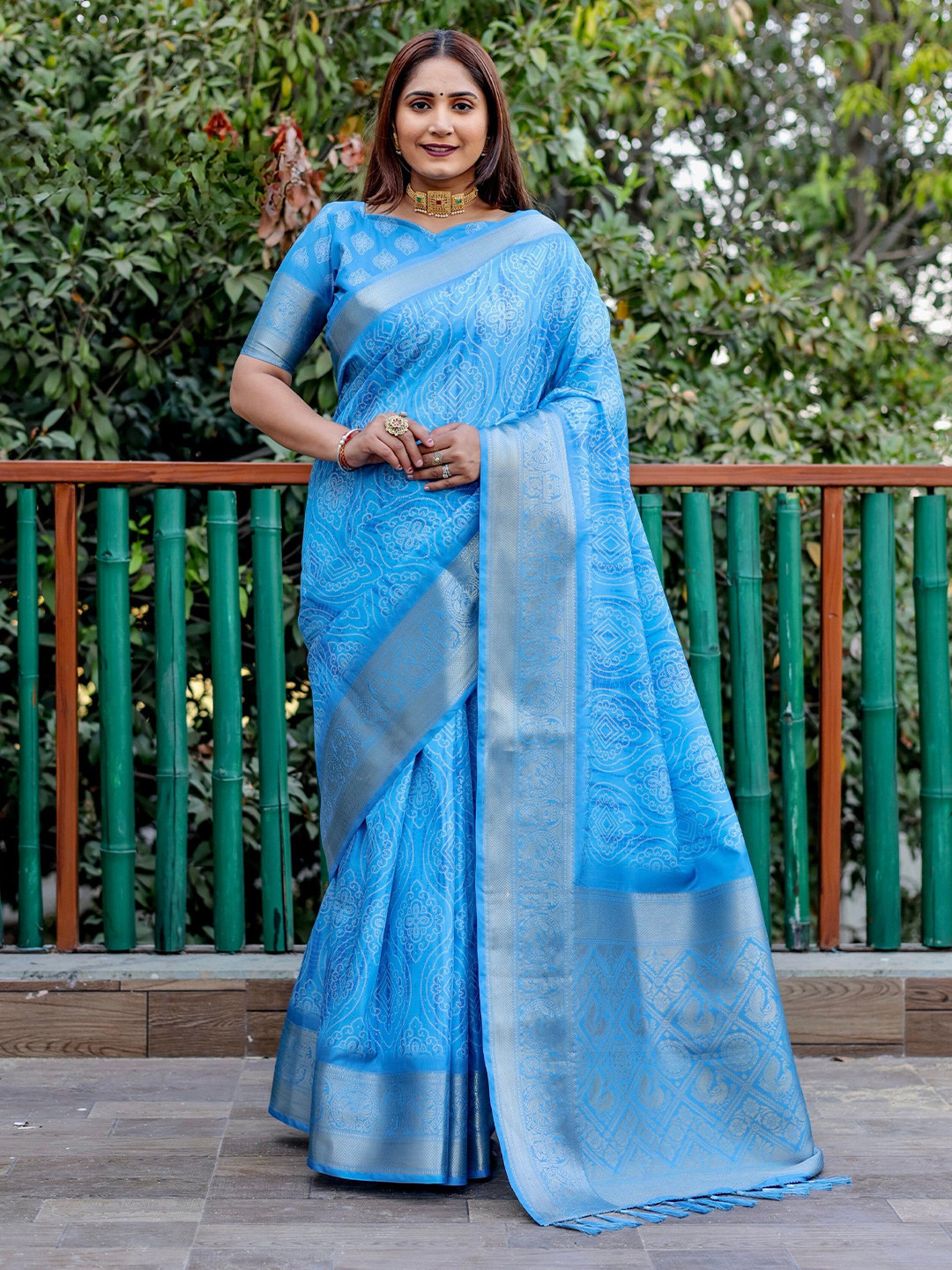 Anaita Bandhani Designer Saree