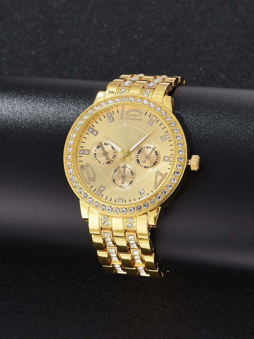 FIMBUL Women Dial & Stainless Steel Straps Analogue Automatic Watch Watch-D5-G02