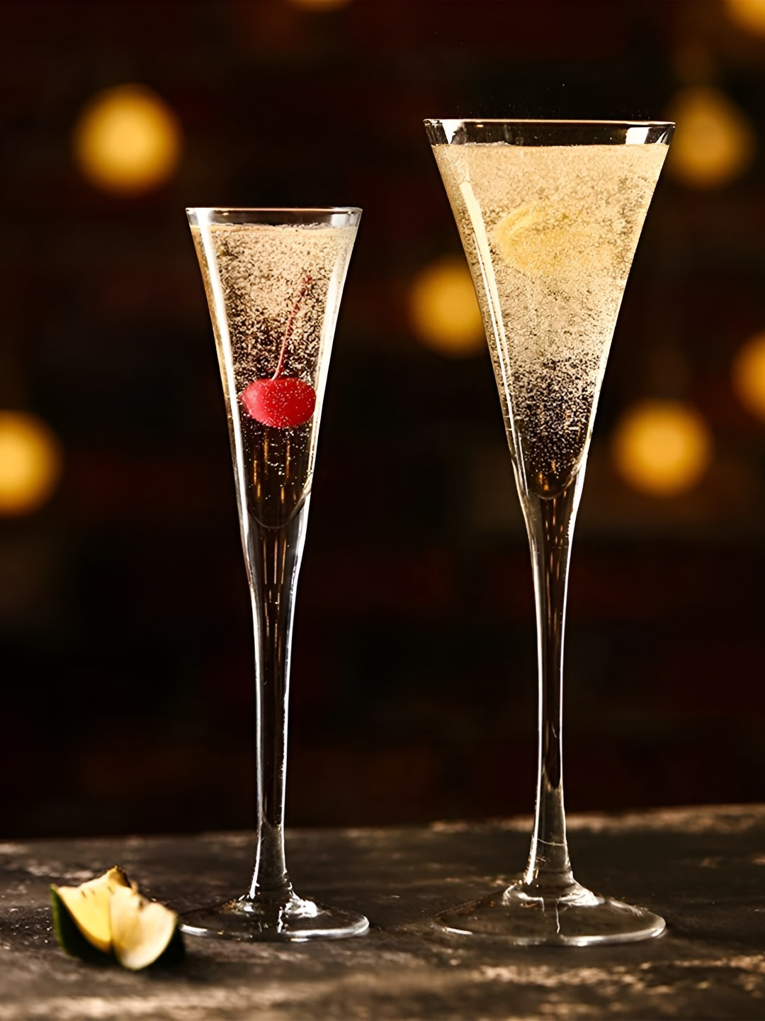 MELBIFY 2 Pc Aviary Wine & Champagne Glass 200 ml