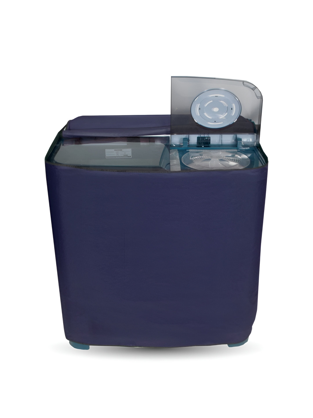 LooMantha Blue Semi Washing Machine Cover