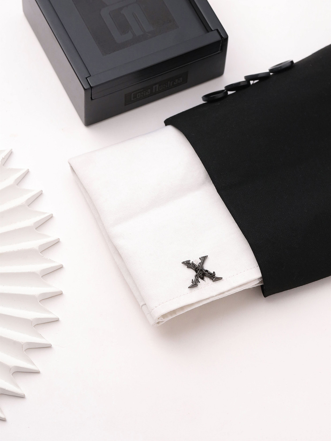COSA NOSTRAA Alphabet Cufflink