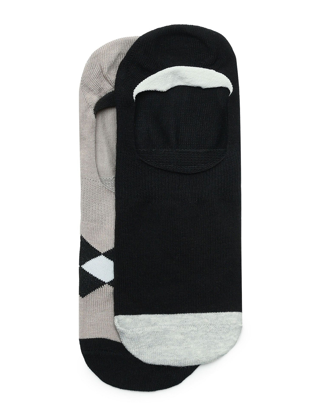 Arrow Men Pack Of 2 Pure Cotton Shoe Liner Socks