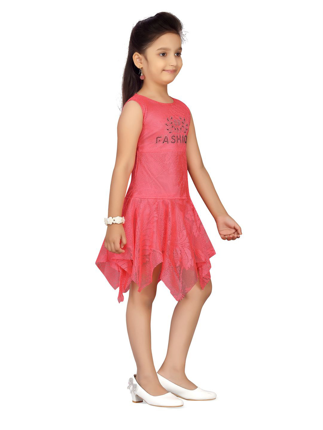 BAESD Net Drop-Waist Dress