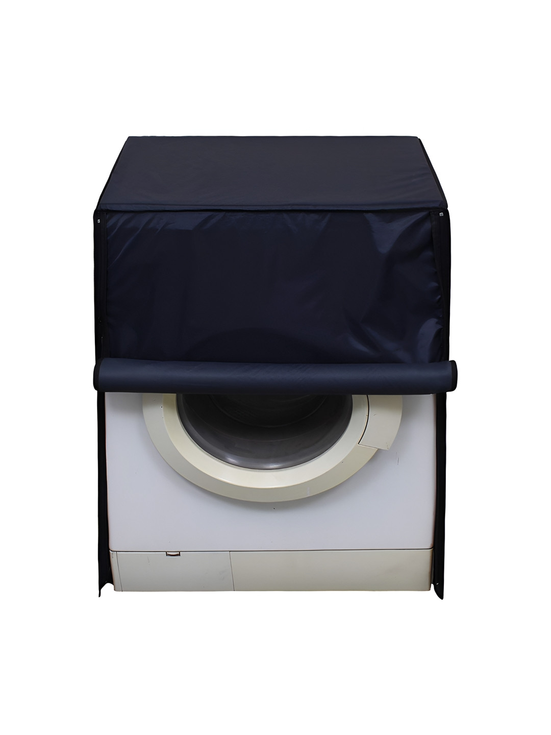LooMantha Navy Blue Front Load Washing Machine Cover