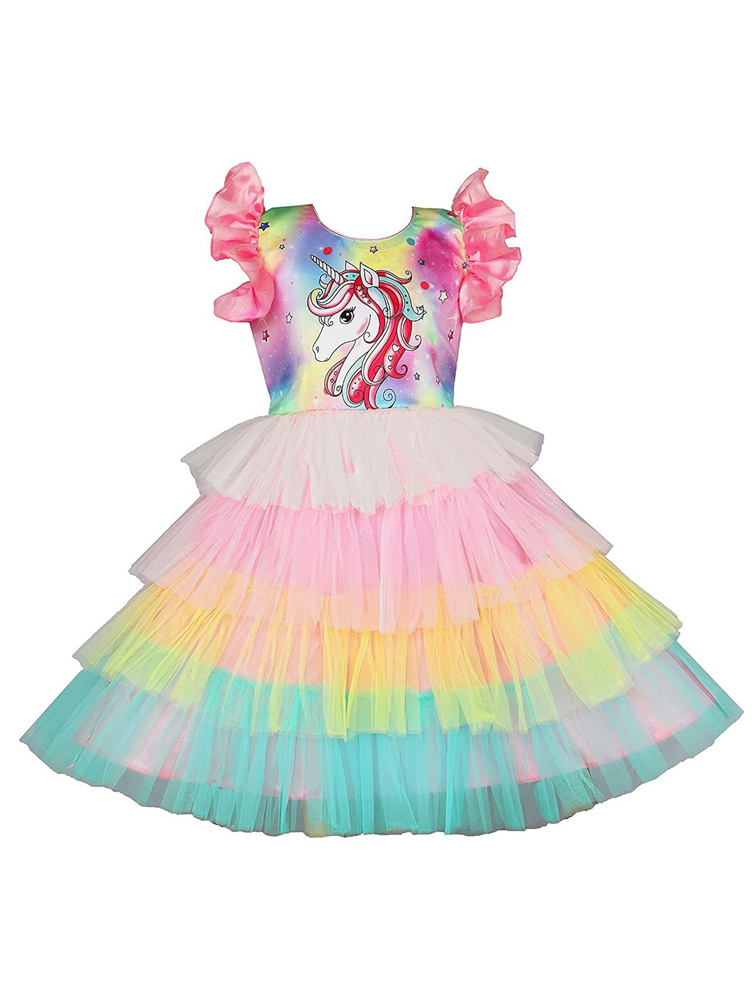 My Lil Princess Embellished Net A-Line Dress