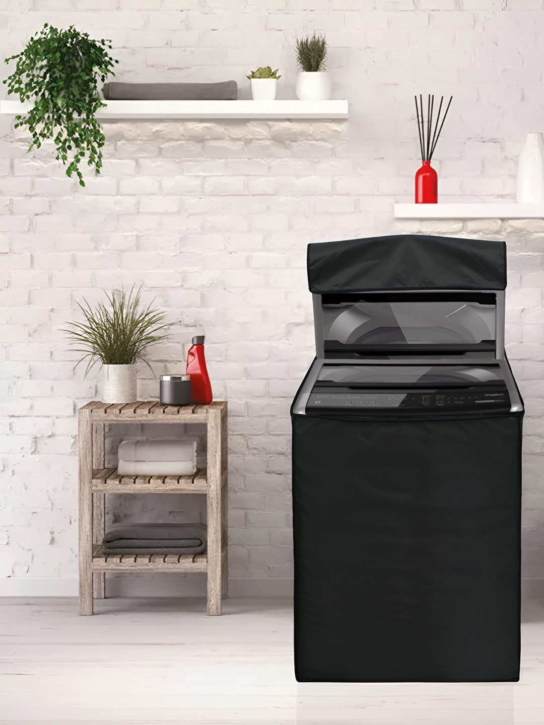 LooMantha Green Washing Machine Cover