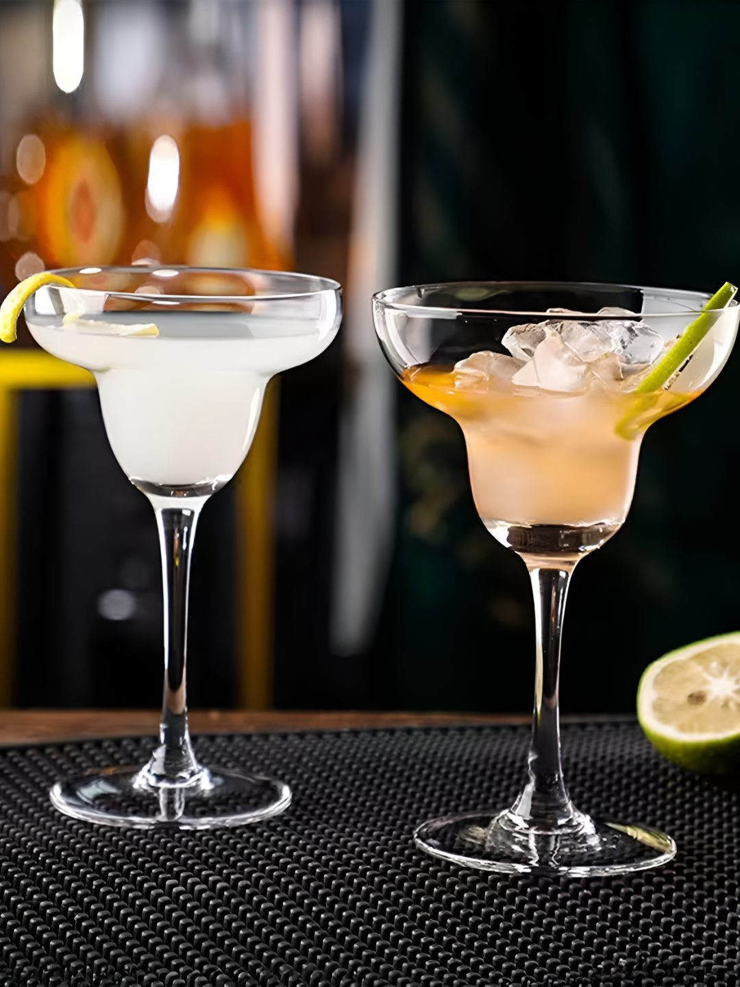 MELBIFY Transparent 2 Pieces Margarita Glasses - 450ml