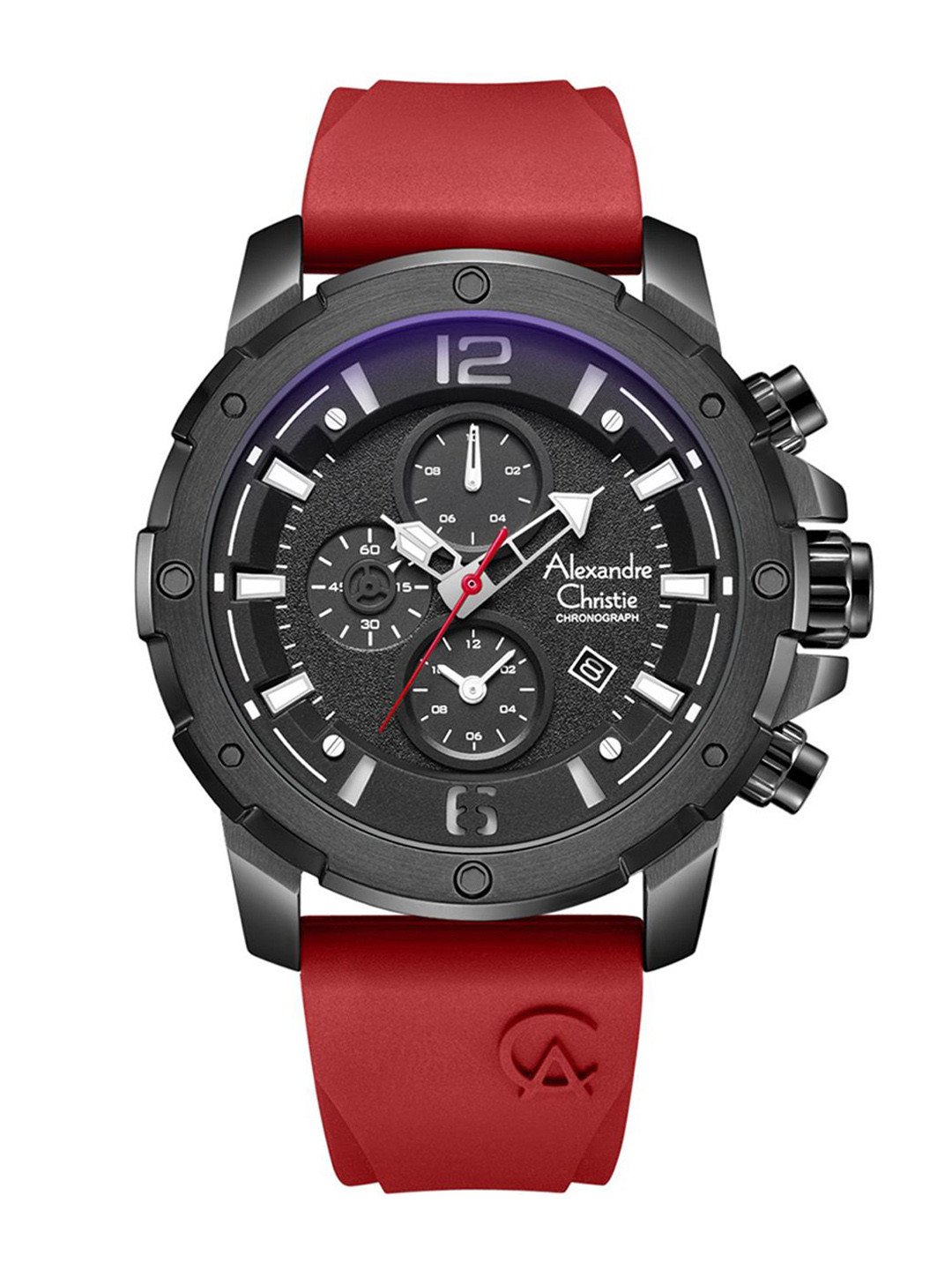 Alexandre Christie Men Dial & Straps Analogue Watch 6410MCRIPBARE