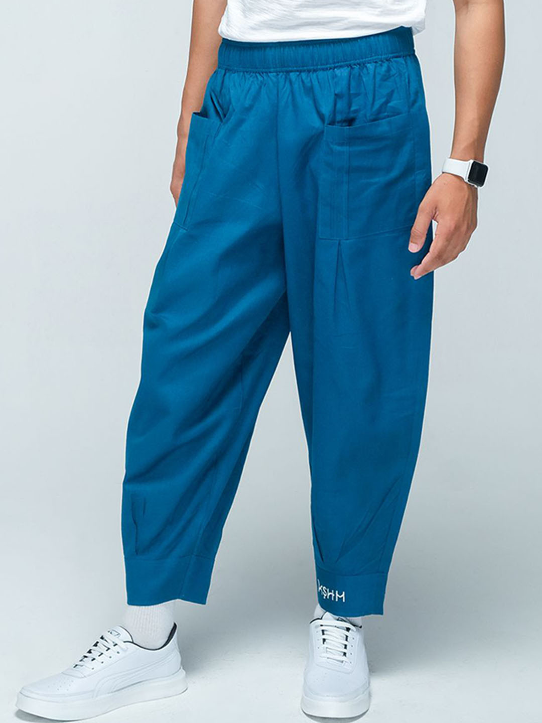 KSHM Unisex Relaxed Fit Cotton Yoga Joggers