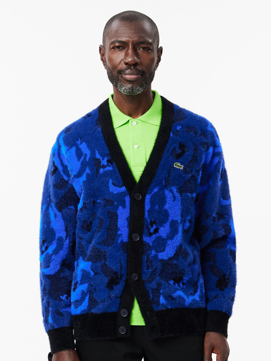 Lacoste Men Quirky Casual Cardigan