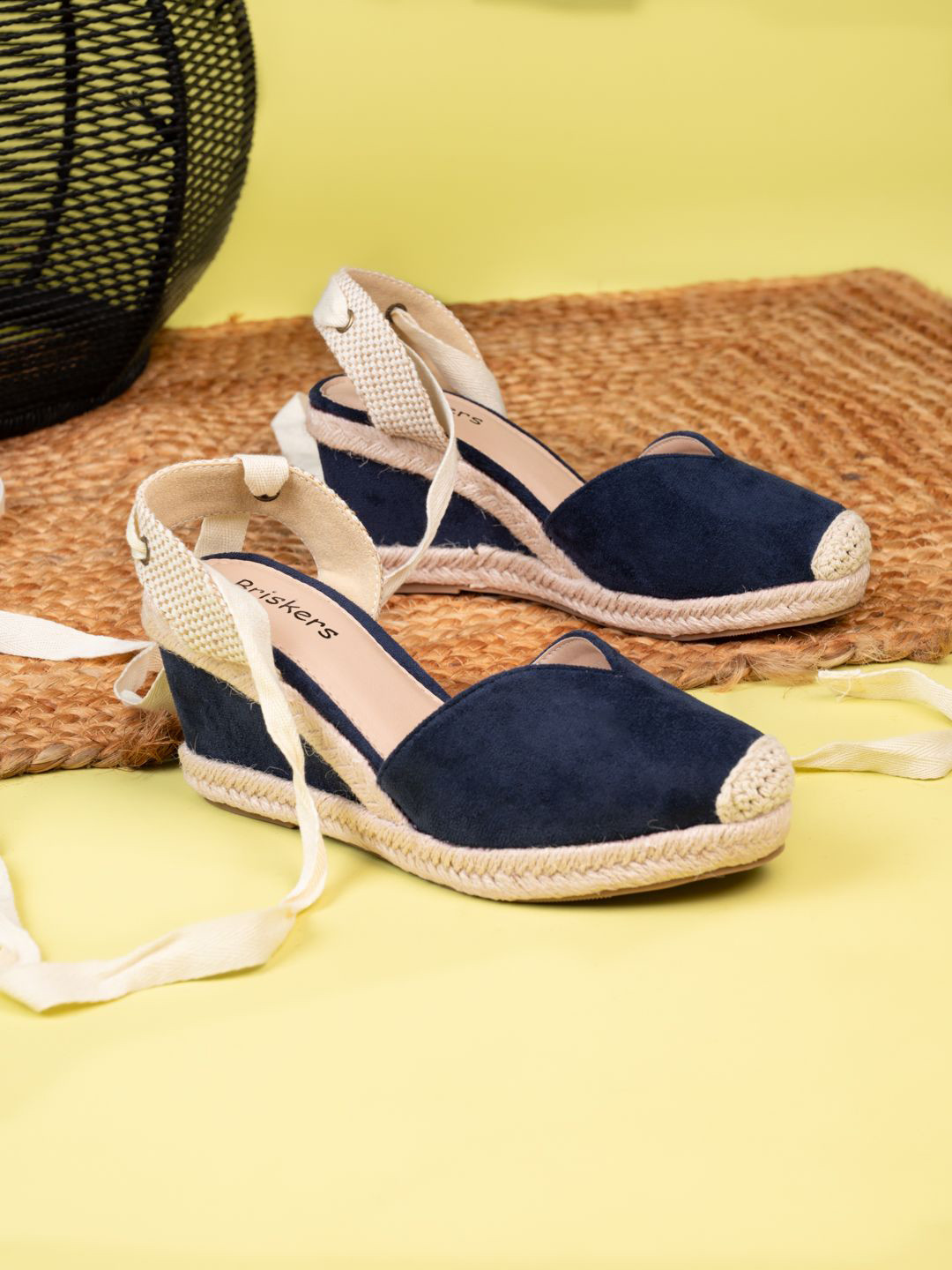 BRISKERS Women light weighted Textured Wedge Casual Sandal For Women