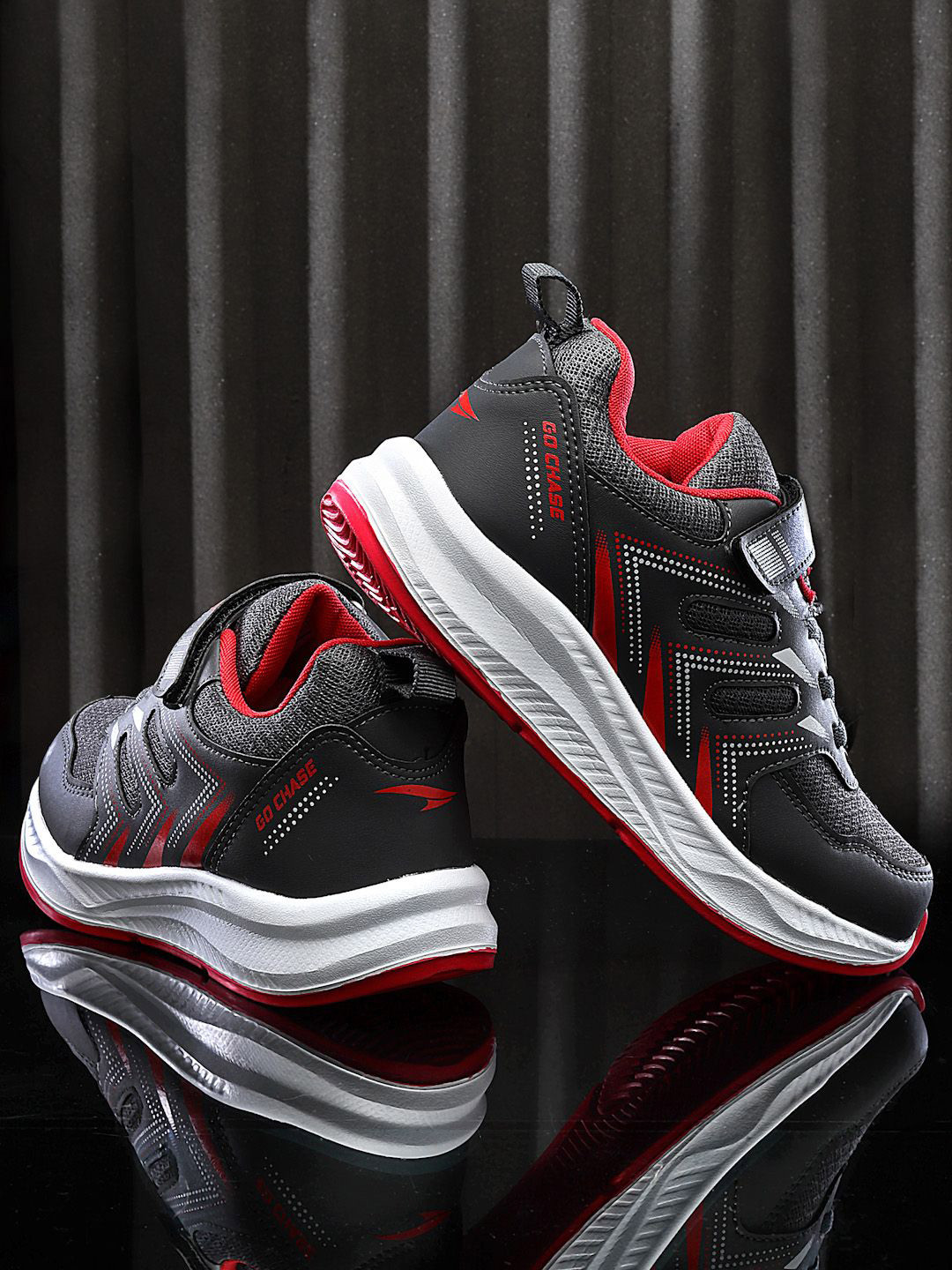 ASIAN ADVENTURE-04 Boys Mesh Running Non-Marking Shoes