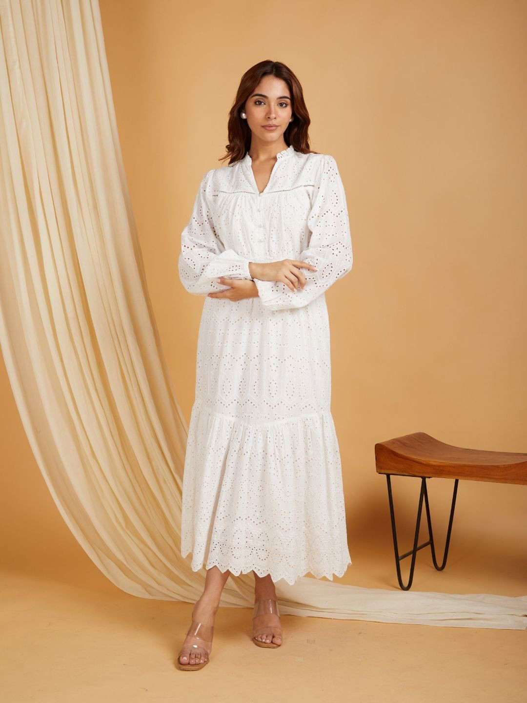 SANASH Collections Women's A-Line Maxi Dress