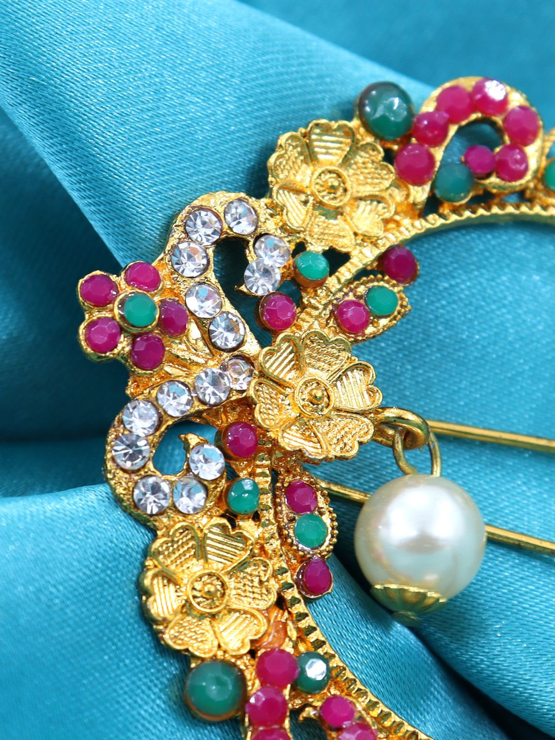 KRENOZ Women Embellished Aambada Juda Pin Hair Accessory