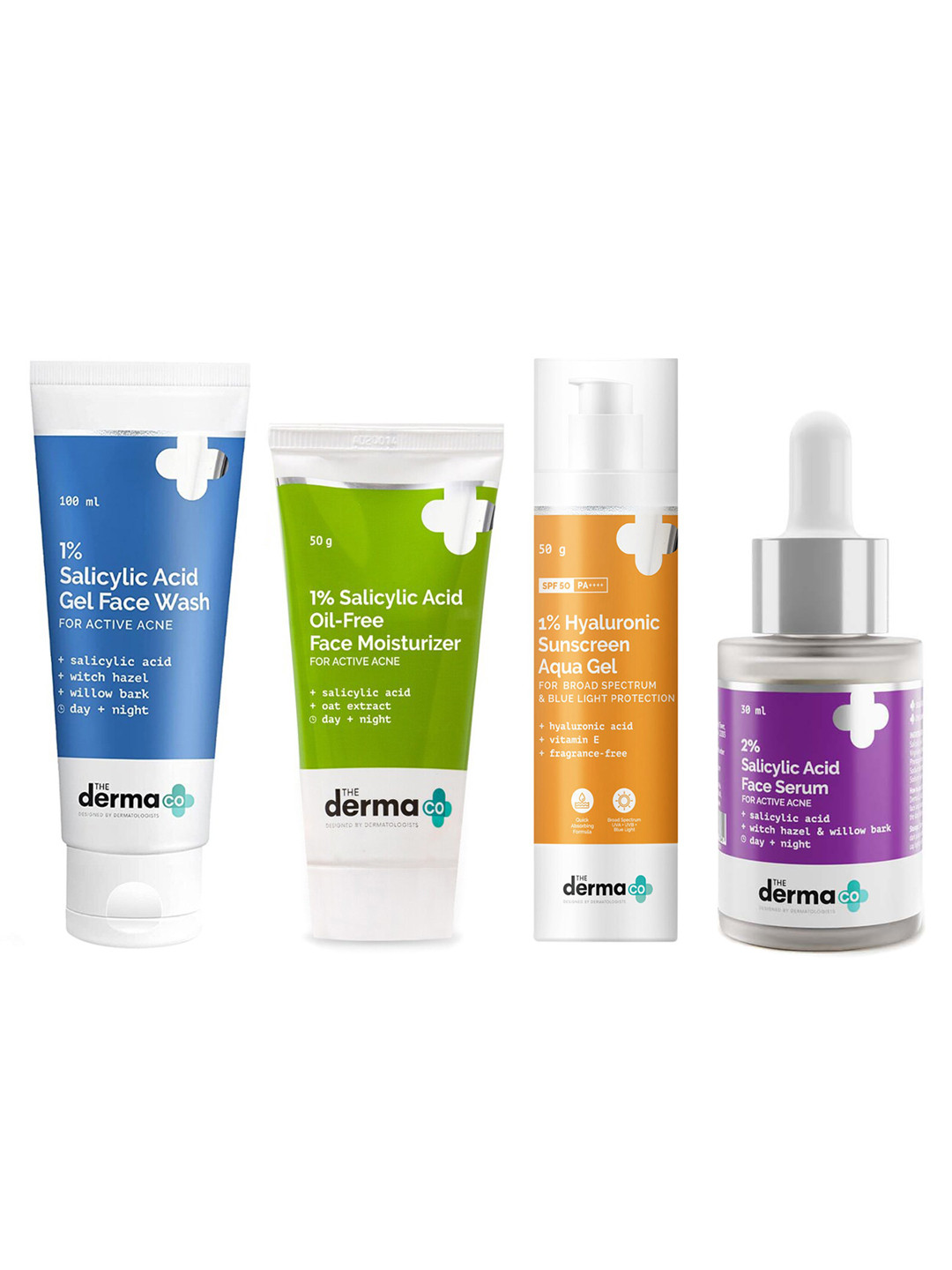The Derma co. Salicylic Acid Skin Care Combo For Acne Control