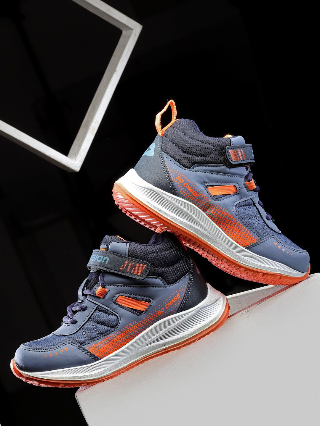 ASIAN ADVENTURE-05 Boys Mesh Running Non-Marking Shoes