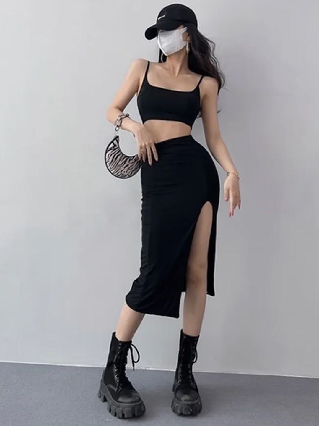 TANDUL Bodycon Midi Dress