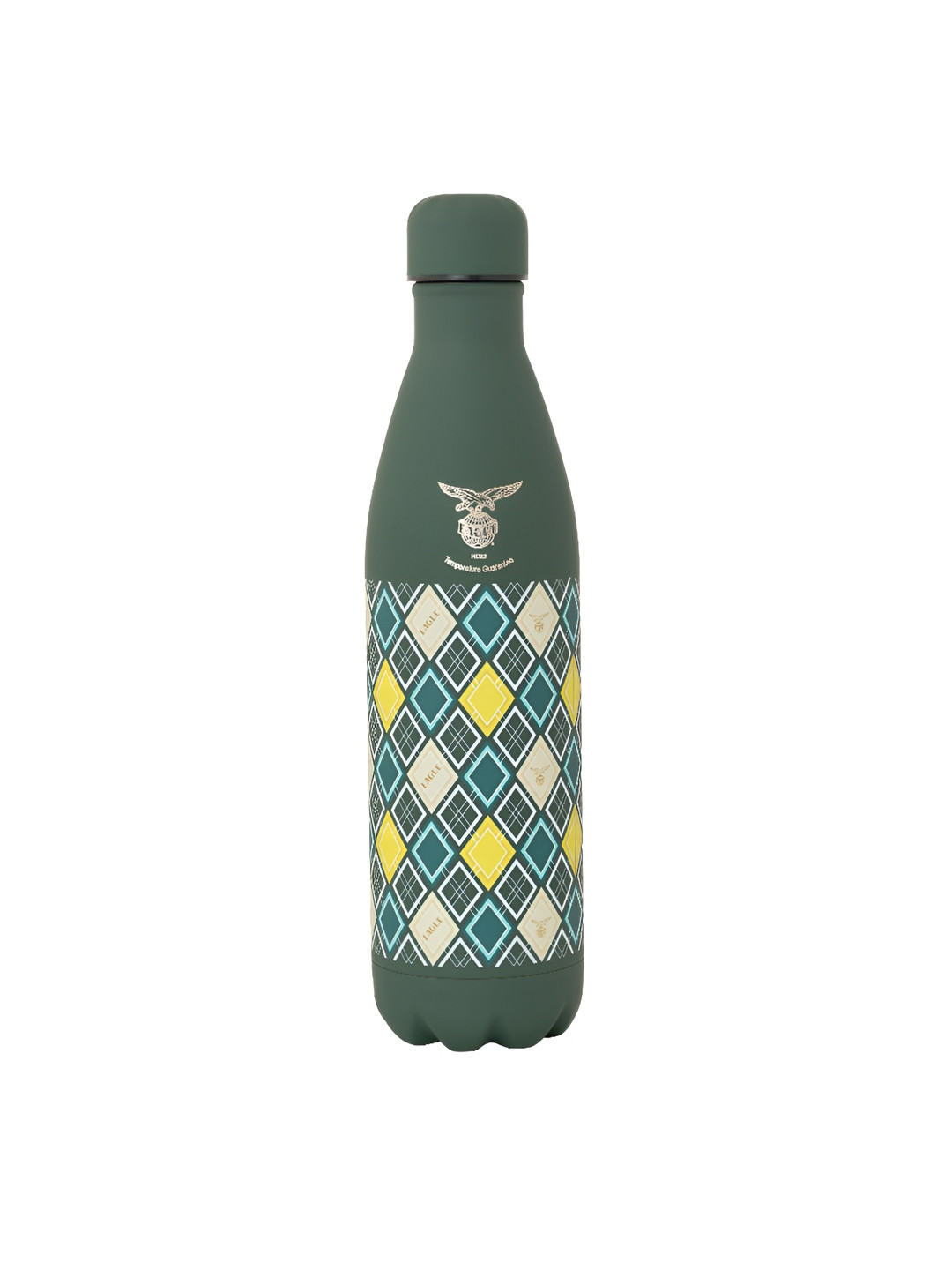 Eagle Stella Green Checked Stainless Steel Spill Proof Flask - 750ml