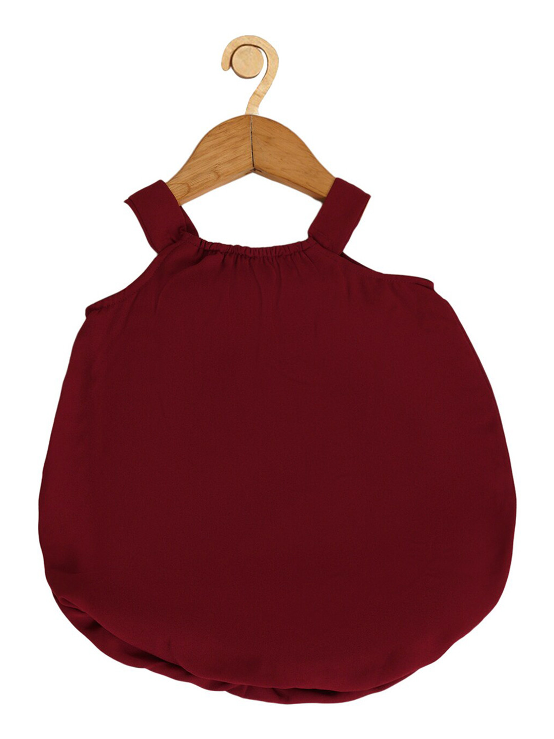 Creative Kids Maroon A-Line Mini Dress