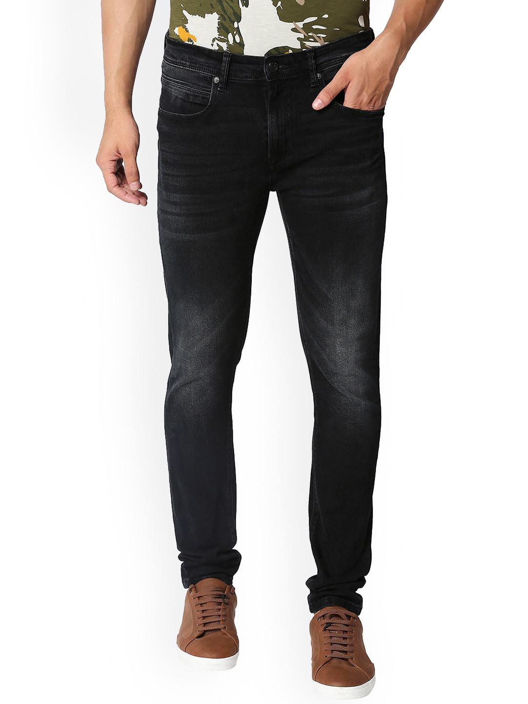 Pepe Jeans Men Blue Skinny Fit Clean Look Light Fade Stretchable Jeans