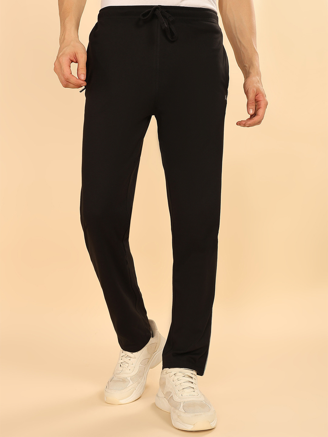 Force NXT Men Solid Pack of 1 Super Combed Cotton Track Pant