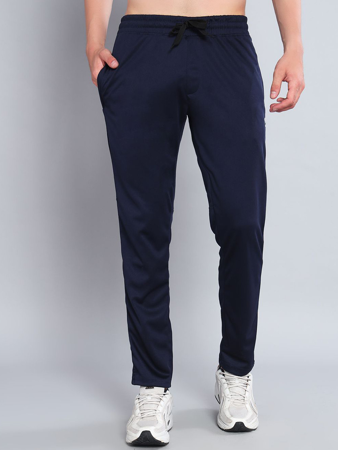 ENDEAVOUR WEAR Men Logo Printed Straight-Fit Mid-Rise Track Pants