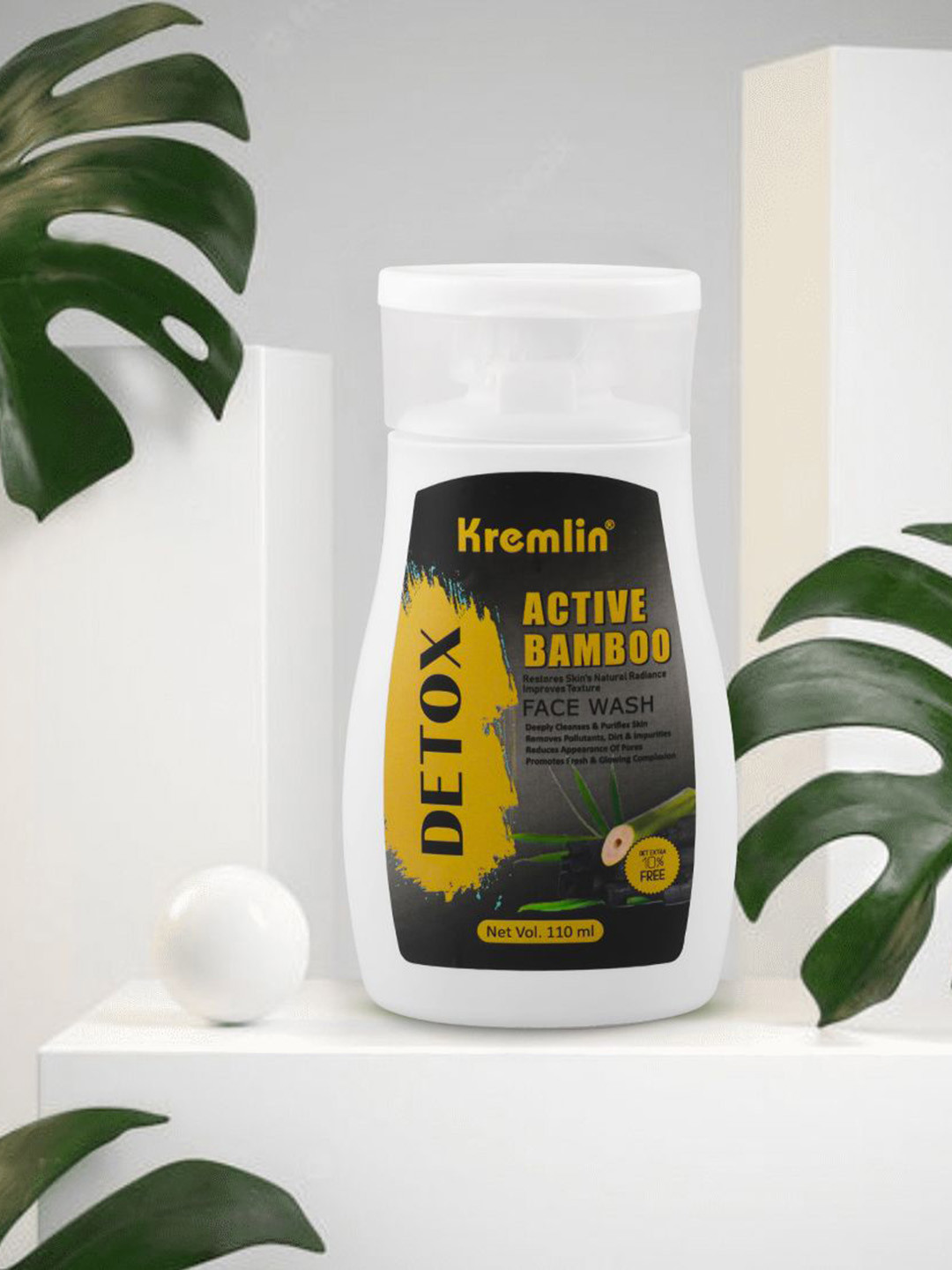 Kremlin Detox Active Bamboo Deeply Cleanses Face Wash - 110 ml