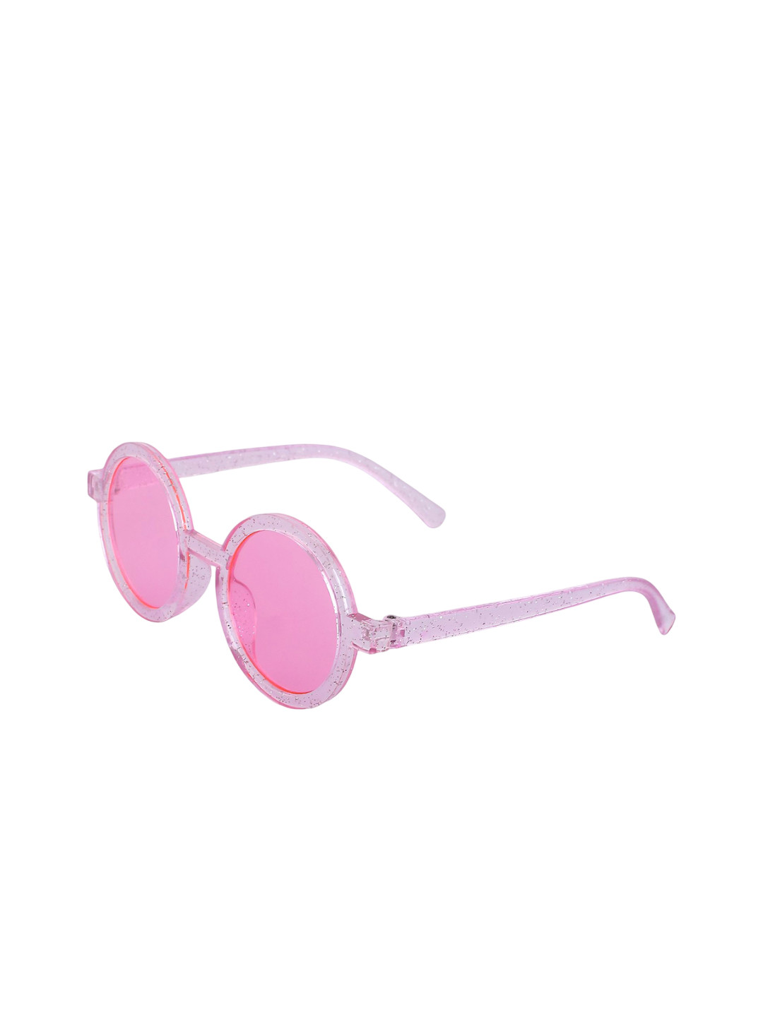 SHOP FRENZY  Kids Round Sunglasses with UV Protected Lens Pink round gl sung