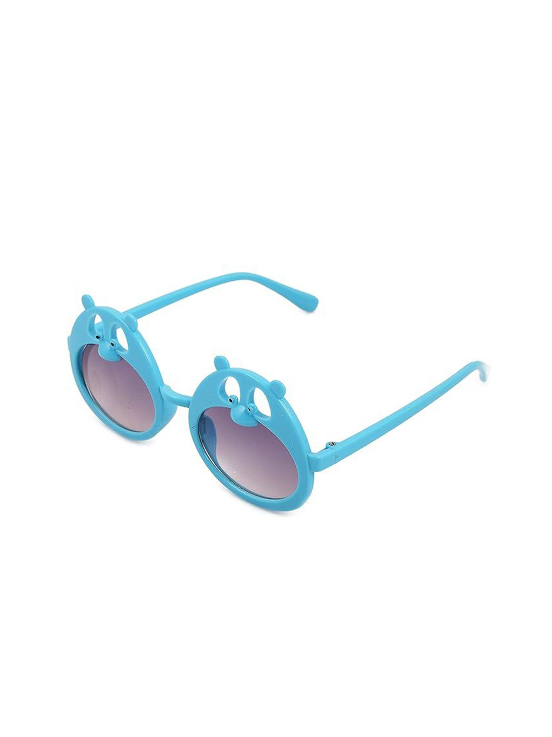 SHOP FRENZY Kids Round Sunglasses with UV Protected Lens Blue Duck