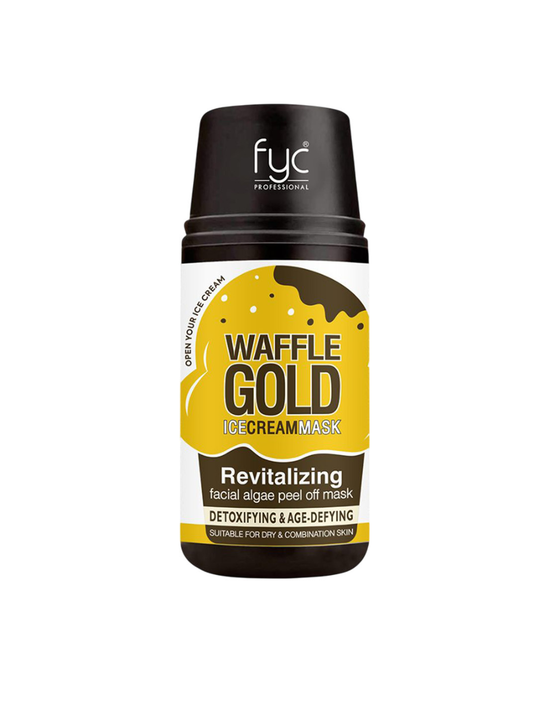 FYC Professional 8 Step Waffle Gold Ice Cream Mask Kit- 140 g