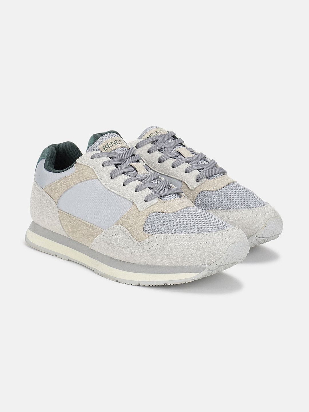United Colors of Benetton Men Colourblocked Sneakers