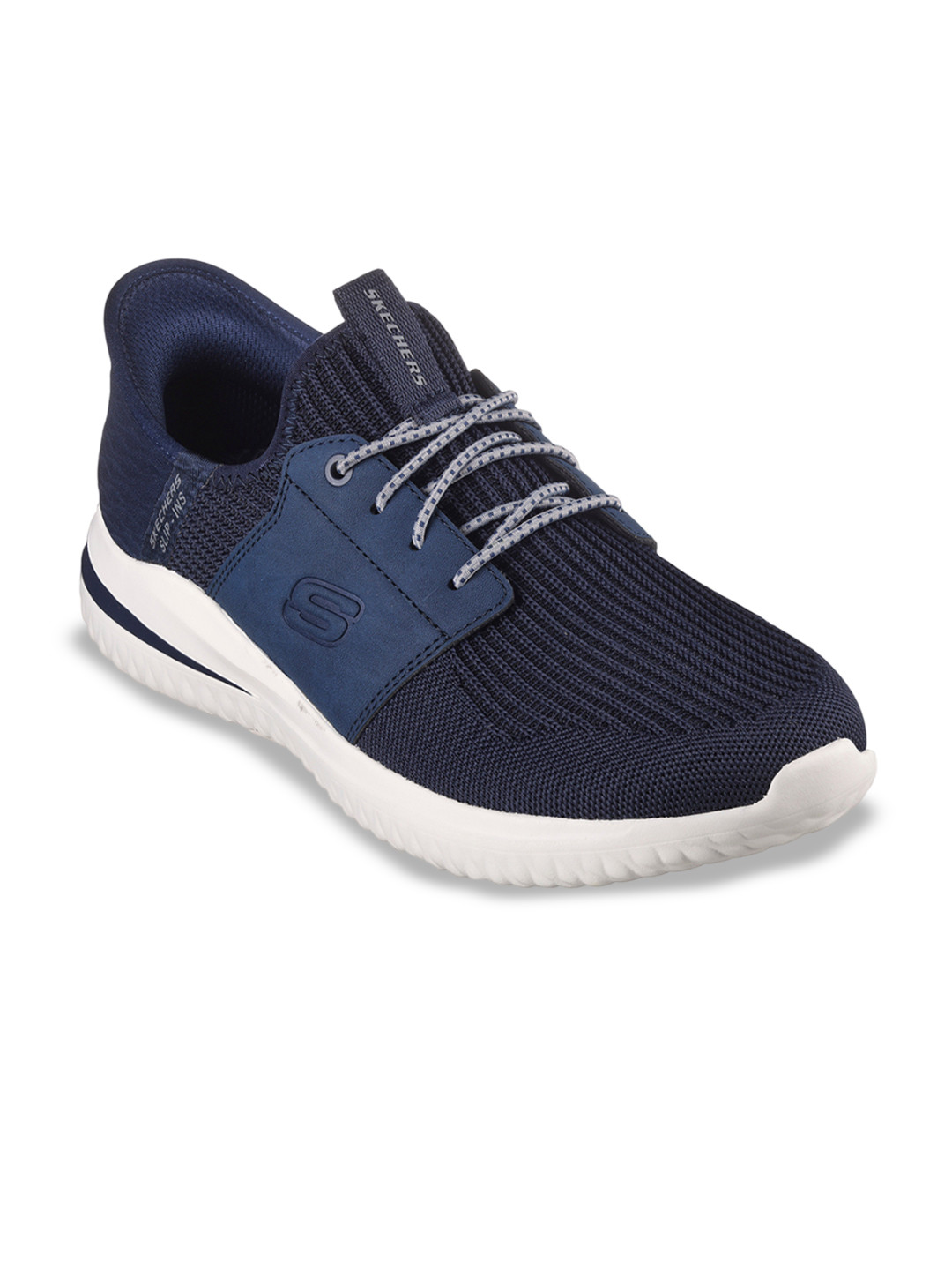 Skechers Men DELSON 3.0 - LAVELL Black Casual Slip Ins Shoe