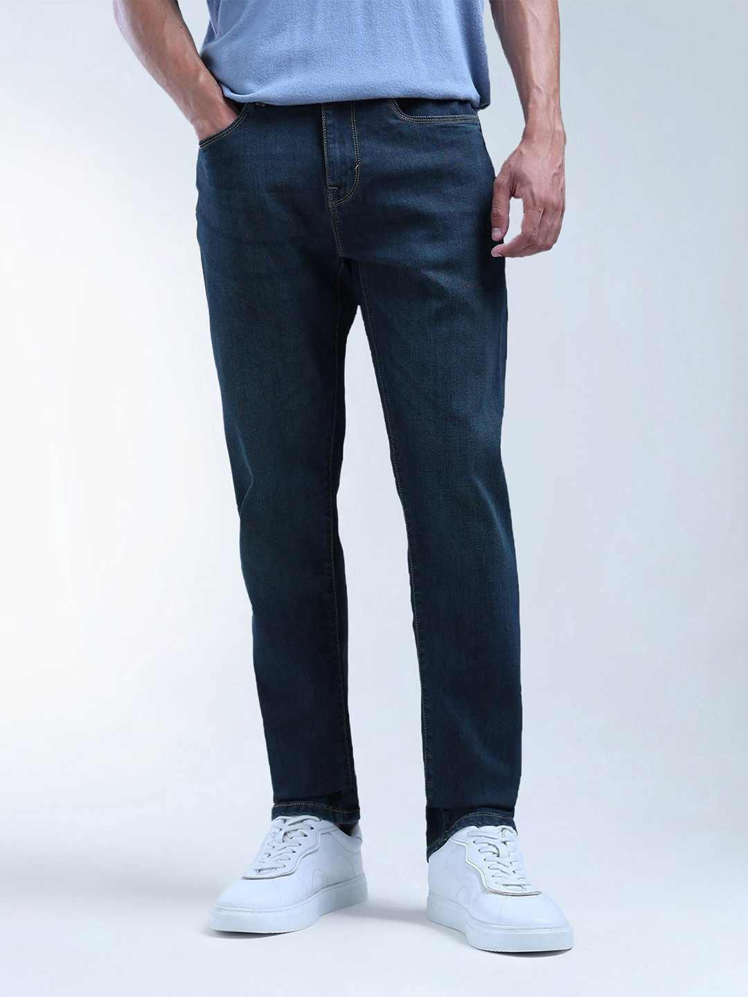 Flying Machine F-Lite Men Slim Fit Mid Rise Stretchable Jeans