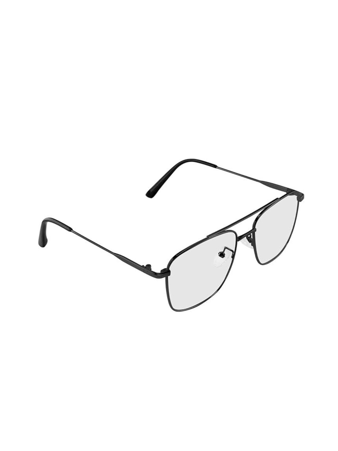 JODYKOES Unisex Silver-Toned Stainless Steel Premium Series Square Shaped Full Rim Frames