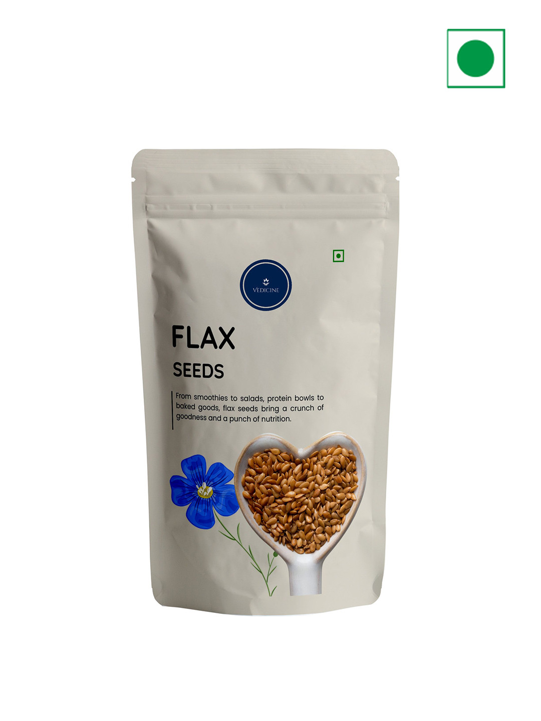 VEDICINE Flax Seeds - 150gm
