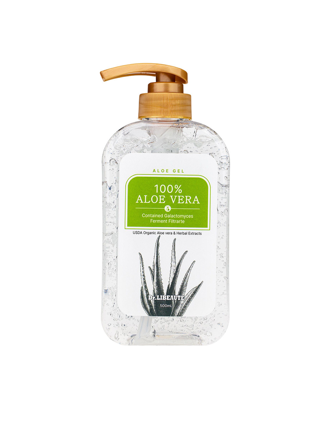 Dr. Libeaute Unisex 100% Pure Aloe Vera Gel For Nourishment - 500 ml