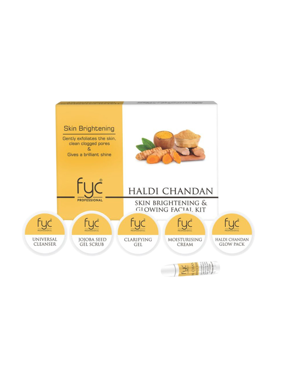 FYC Professional 6 Step Haldi Chandan Facial Kit- 260 g