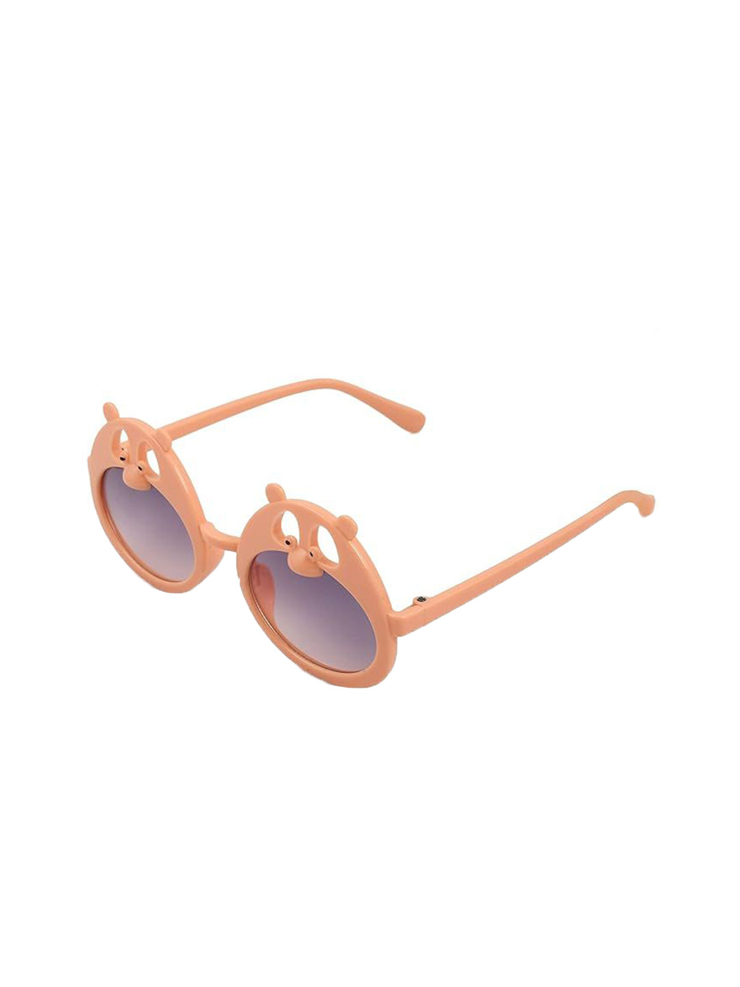 SHOP FRENZY Kids Round Sunglasses with UV Protected Lens Peach Duck Sunglass