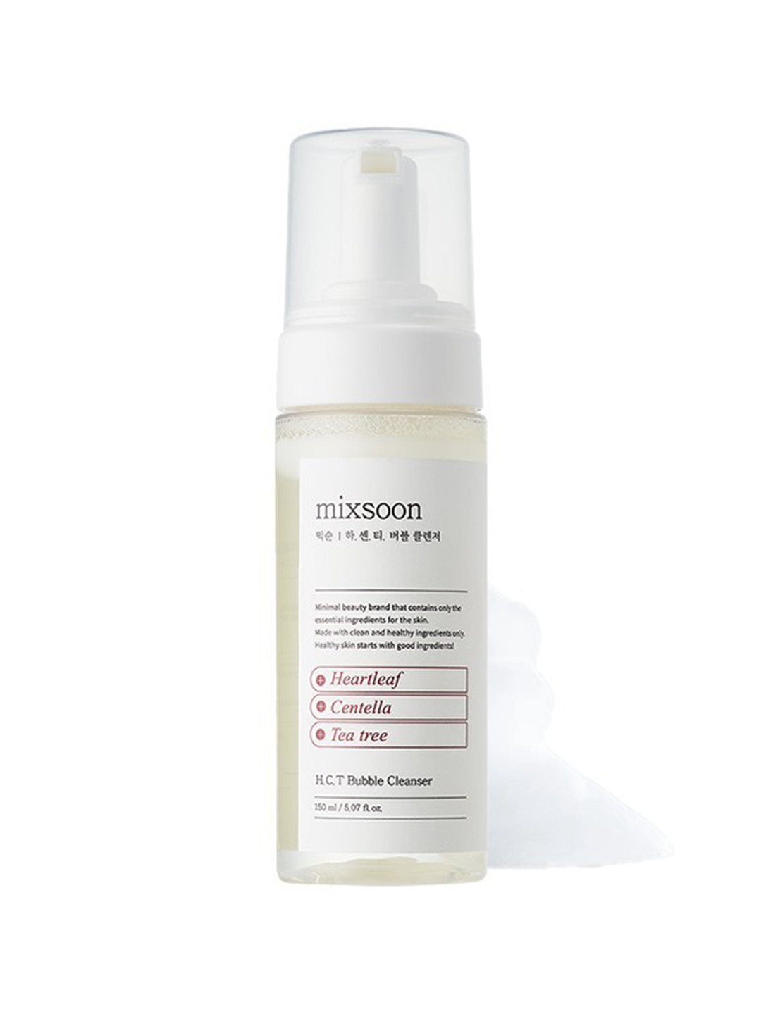Mixsoon H.C.T. Bubble Cleanser for Deep Cleansing & Hydration - 150ml