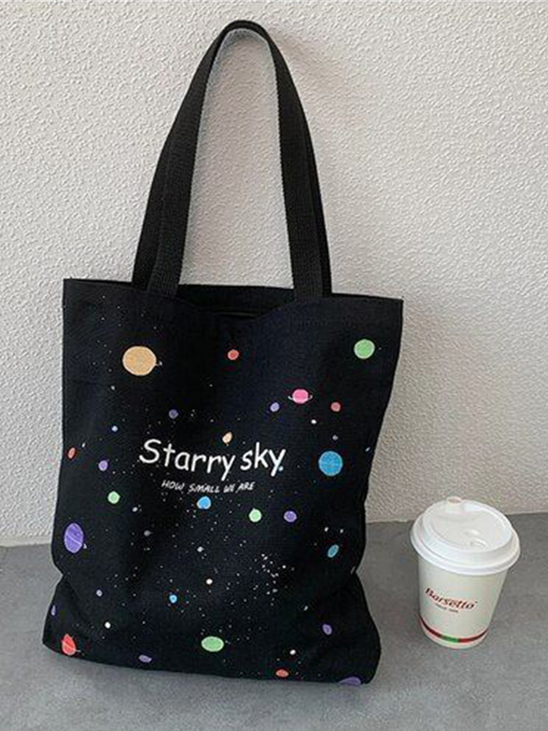 the sack co Embellished Oversized Shopper Tote Bag with Cut Work